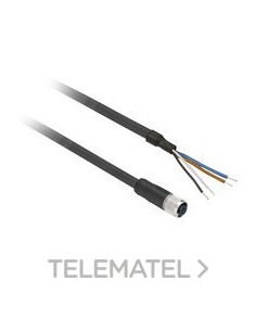 CONECTOR HEMBRA M12 10m