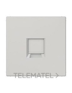 PLACA MODULAR JACK 1 TOMA LS GRIS CLARO
