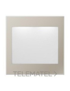 PLACA LED RGB ACABADO METÁLICO ACERO