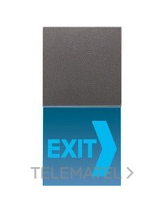 PL.LED P/SEÑALIZ.71x142mm RGB ANTR.MET.