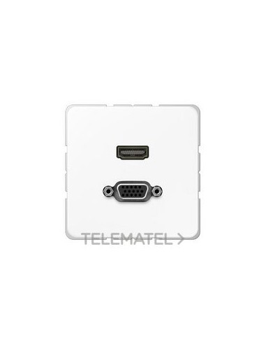 PLACA HDMI/VGA BLANCO ALPINO