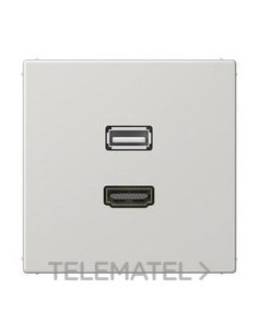PLACA HDMI/USB GRIS PARA SERIE LS