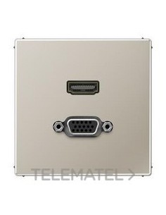 PLACA HDMI/VGA ACERO PARA SERIE LS