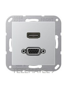 PLACA HDMI/VGA ALUMINIO PARA SERIE AS500