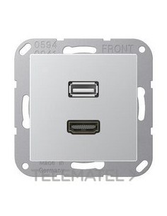 PLACA HDMI/USB ALUMINIO PARA SERIE AS500
