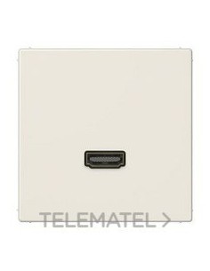PLACA HDMI BLANCO MARFIL PARA SERIE LS