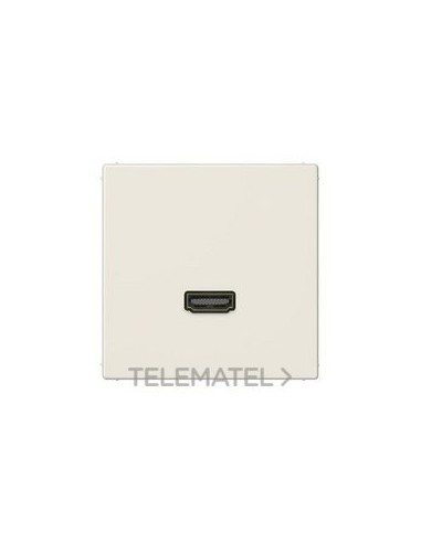 PLACA HDMI BLANCO MARFIL PARA SERIE LS