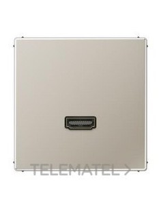 PLACA HDMI ACERO PARA SERIE LS