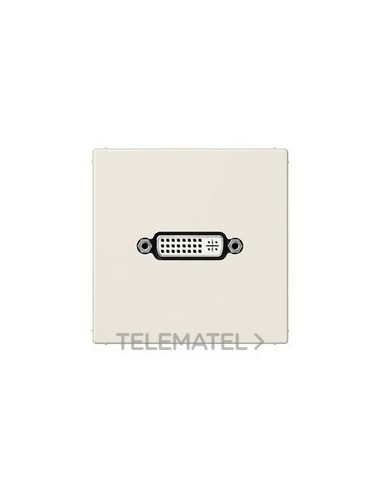 PLACA DVI BLANCO MARFIL PARA SERIE LS