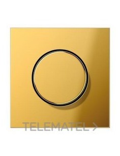 PLACA DIMMER GIRATORIO LS DORADO