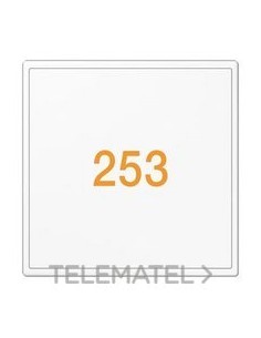 PLACA CRIST.P/SEÑALIZ.LED NG BL ALP.