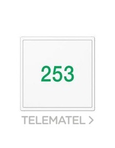 PLACA CRIST.P/SEÑALIZ.LED BL ALP.