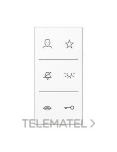 PLACA SÍMBOLOS IMPRESOS VÍDEO LS BL ALP.