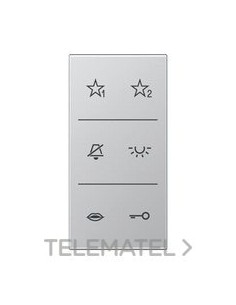 PLACA SÍMBOLOS IMPRESOS AUDIO LS MET.Al