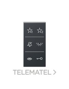 PLACA SÍMBOLOS IMPRESOS AUDIO AS/A ANTR.