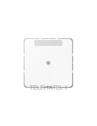 PLACA CON SALIDA CABLE CD BLANCO ALPINO