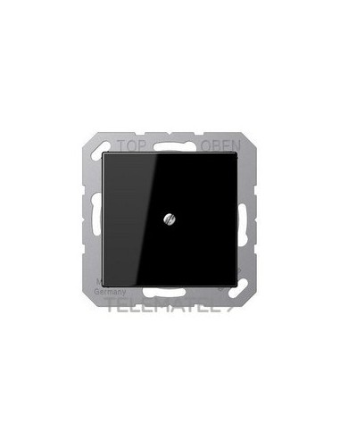 PLACA CON SALIDA CABLE A NEGRO