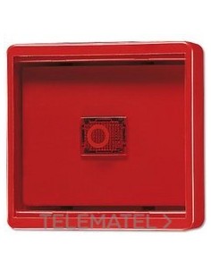 PLACA CON CRISTAL ROJO WG600