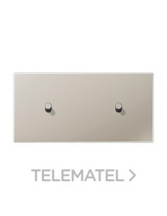 PLACA 2 PALANCAS CIL.2 MEC.HZ.ACE.LS1912