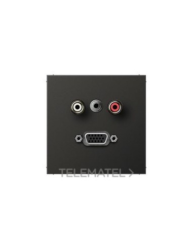 PL.CINCH AUDIO(RCA)/JACK 3,5mm/VGA Al