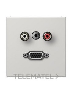 PL.CINCH AUDIO(RCA)/JACK 3,5mm/VGA GR LS