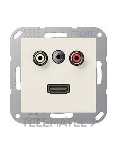 PL.CINCH AUDIO(RCA)/JACK 3,5mm/HDMI BM