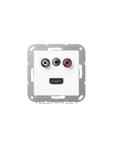 PL.CINCH AUDIO(RCA)/JACK 3,5mm/HDMI BL