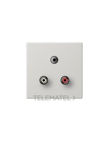 PL.CINCH AUDIO(RCA)/JACK 3,5mm GCL.P/LS