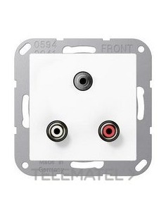 PL.CINCH AUDIO(RCA)/JACK 3,5mm BL ALP