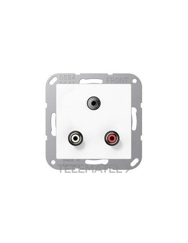 PL.CINCH AUDIO(RCA)/JACK 3,5mm BL ALP