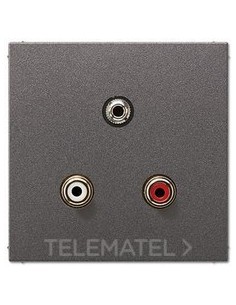 PL.CINCH AUDIO(RCA)/JACK 3,5mm Al LAC.LS