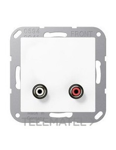 PLACA CINCH AUDIO(RCA)BL ALP.P/AS500