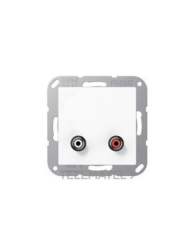 PLACA CINCH AUDIO(RCA)BL ALP.P/AS500