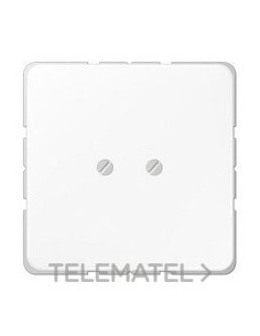 PLACA CIEGA SALIDA CABLE BLANCO ALPINO