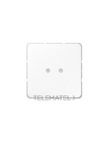 PLACA CIEGA SALIDA CABLE BLANCO ALPINO