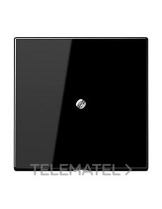 PLACA CENTRAL SALIDA CABLE LS NEGRO MATE