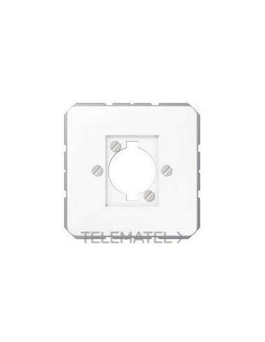 PLACA CENTRAL PARA XLR BLANCO ALPINO