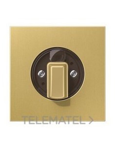 PLACA CENTRAL INTERRUPTOR LATÓN CLASSIC