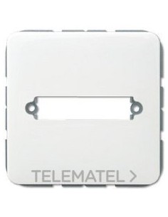 PLACA CENTRAL D-SUB 1 TOMA BLANCO ALPINO