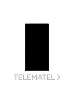 PLACA CENTRAL A NEGRO MATE