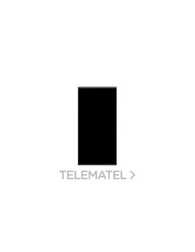 PLACA CENTRAL A NEGRO MATE