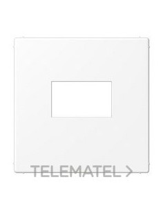 PLACA CARGADOR USB LS BLANCO MATE