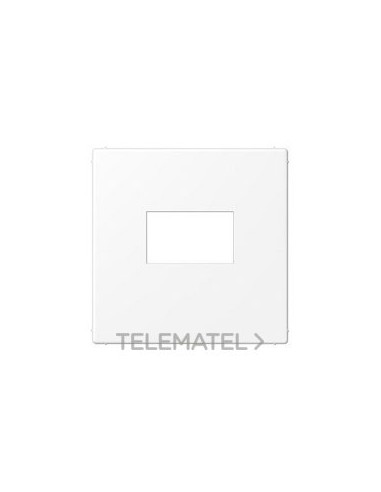 PLACA CARGADOR USB LS BLANCO MATE