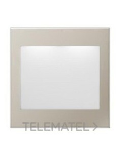 PLACA ACERO LED BLANCO AZUL LS990