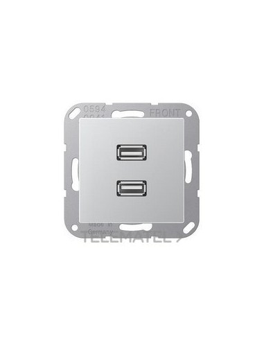 PLACA 2xUSB ALUMINIO PARA SERIE AS500