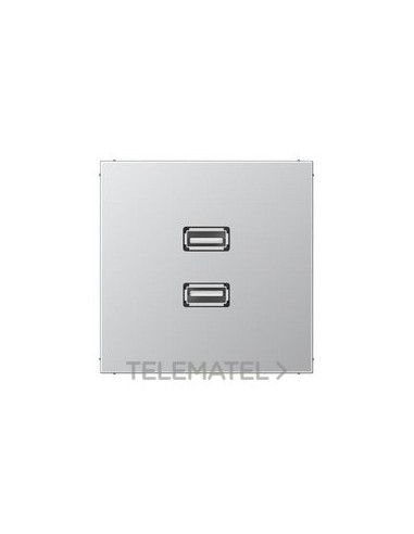 PLACA 2xUSB ALUMINIO PARA SERIE LS