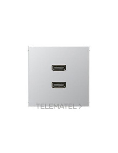 PLACA 2xHDMI ALUMINIO PARA SERIE LS