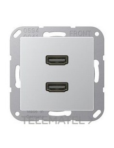 PLACA 2xHDMI ALUMINIO PARA SERIE AS500