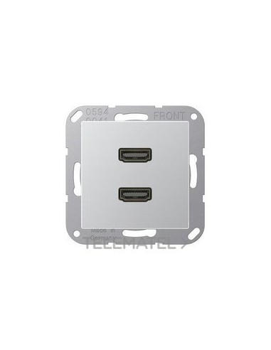 PLACA 2xHDMI ALUMINIO PARA SERIE AS500