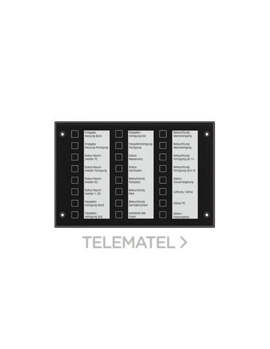 PANEL MDO.+SEÑALIZ.KNX CRIST.NG